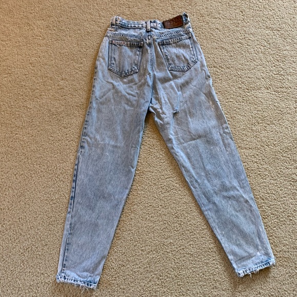 Vintage Distressed Acid-washed Zena Jeans (late 80s / early 90s) - Picture 7 of 9